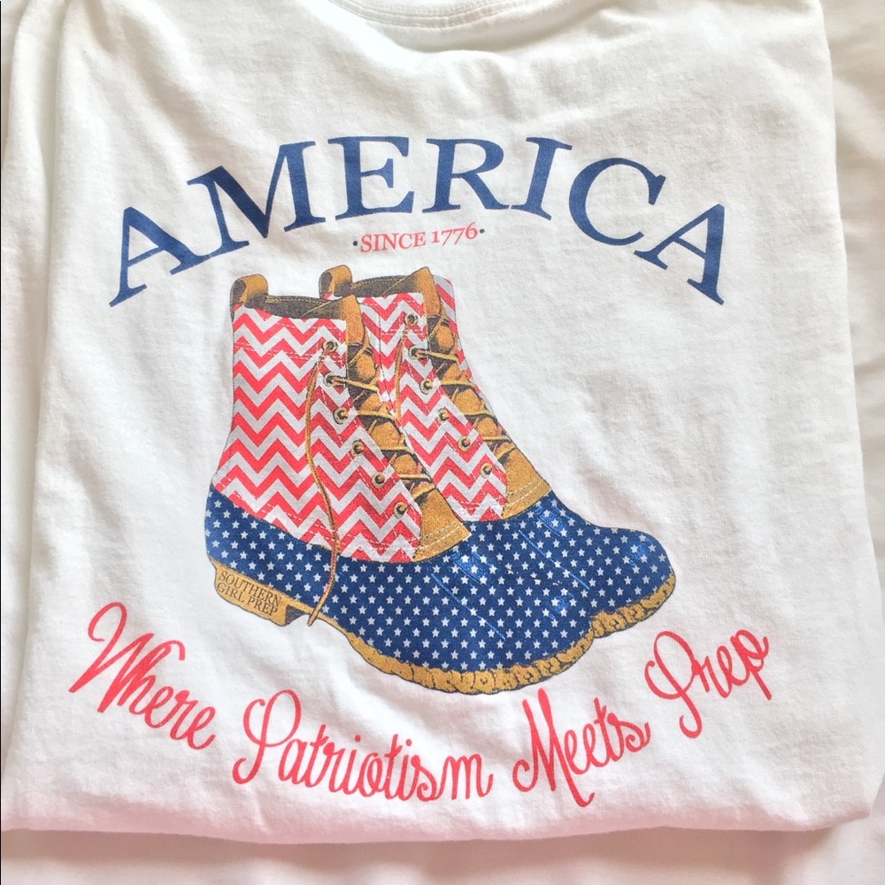 Southern Girl Prep Tee